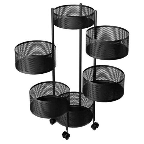6 Layer Kitchen (Vegetable – Fruits) Rack Round