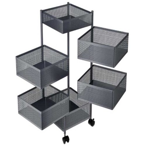 6 Layer Kitchen (Vegetable - Fruits) Rack Square