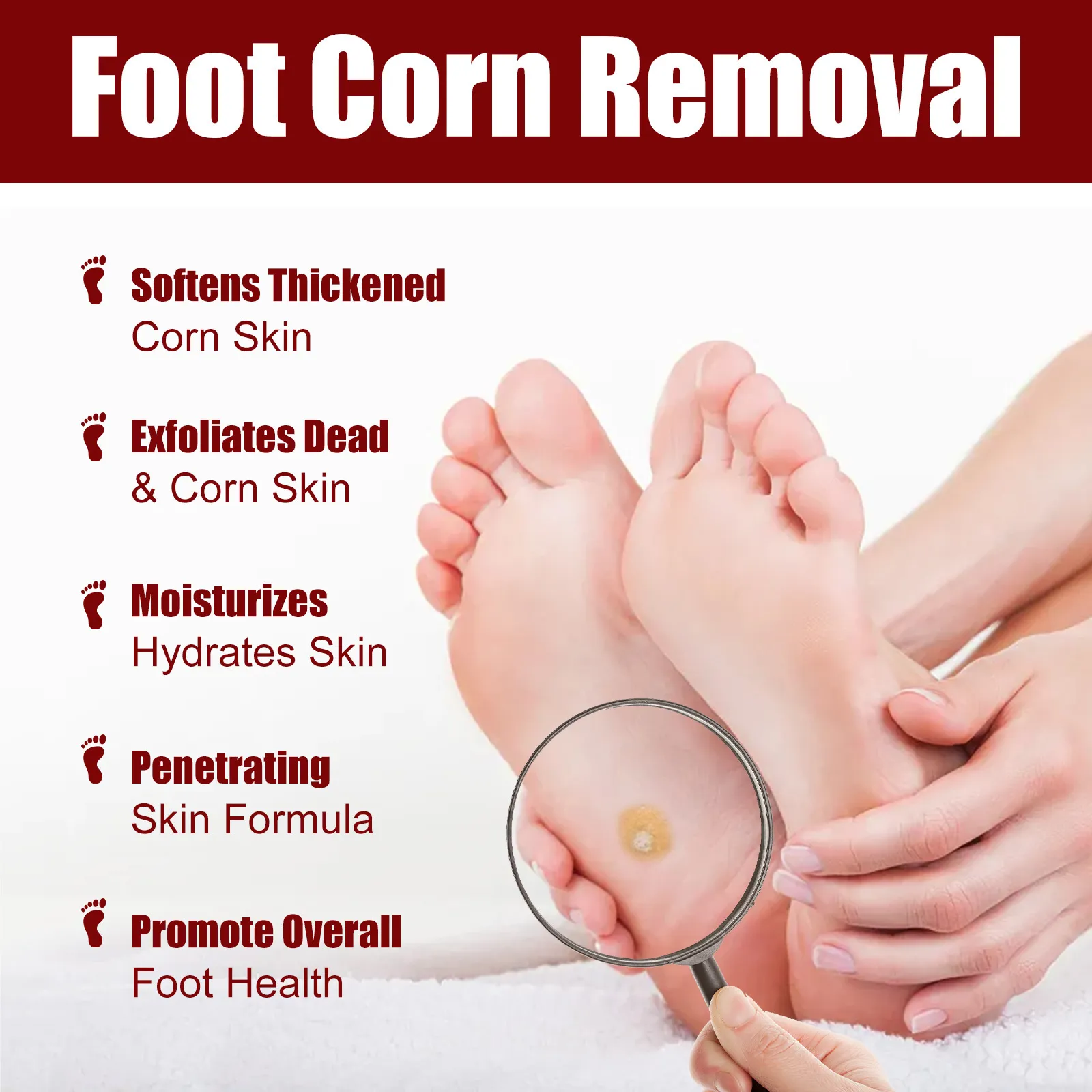 Foot Corn Removal Gel - অপারেশন ছাড়াই ব্যথামুক্ত সমাধান - Image 5